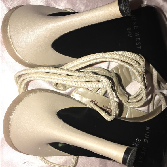 nine west gladiator heels